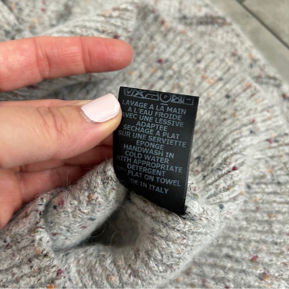 isabel marant elson knitted jumper pullover sweater gray size 36 or small - Picture 4 of 8